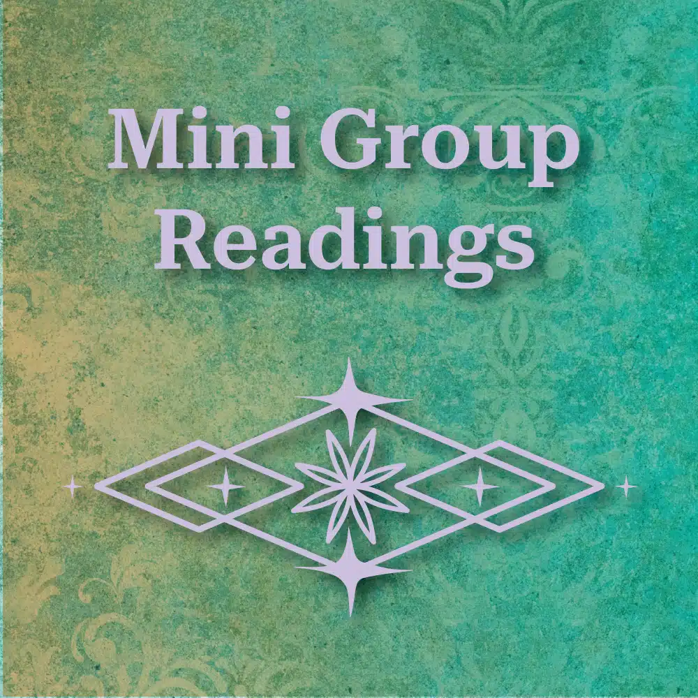 mini group readings graphic Mini-Group readings