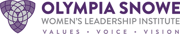 snowe-logo Olympia Snowe Women's Leadership Institute logo